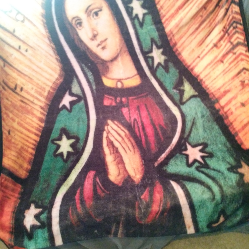 Colorful Religious Blanket